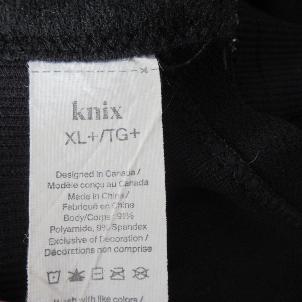 Knix Bra XL + Black Wireless WingWoman Contour Smoothing Back Closure